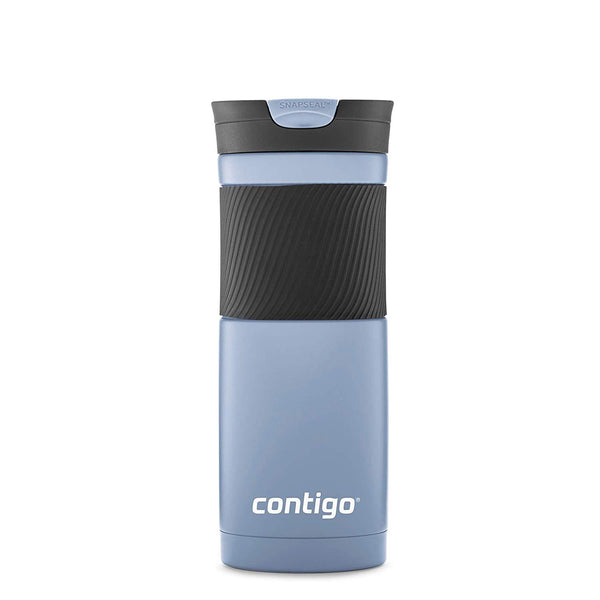 Contigo Stainless Steel Travel Mug | Vacuum-Insulated Coffee Mug | SNAPSEAL Byron Travel Mug, 24oz, Matte Black