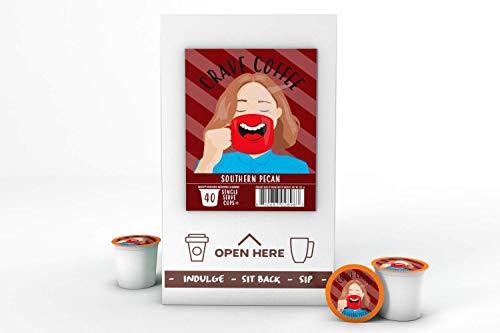 Crave Coffee Flavored Coffee Variety Pack, Compatible with 2.0 K-Cup Brewers, 100 Count