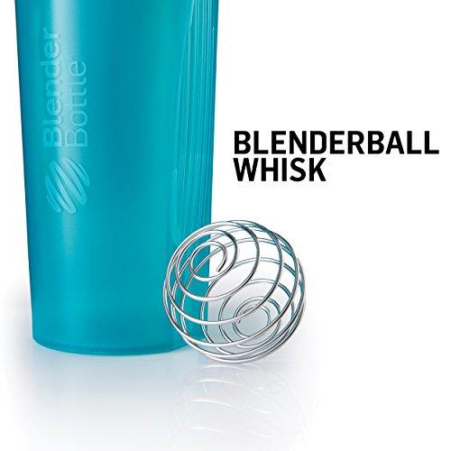 BlenderBottle Classic Loop Top Shaker Bottle, 28-Ounce, Full Color Black