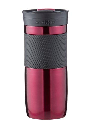 Contigo Stainless Steel Travel Mug | Vacuum-Insulated Coffee Mug | SNAPSEAL Byron Travel Mug, 24oz, Matte Black