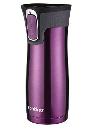 Contigo AUTOSEAL West Loop Stainless Steel Travel Mug , 16 oz., Black