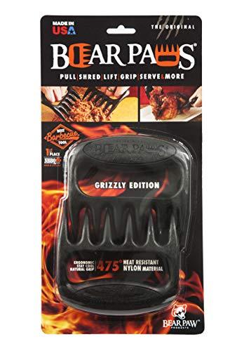 The Original Bear Paws Shredder Claws - Easily Lift, Handle, Shred, and Cut Meats - Essential for BBQ Pros - Ultra-Sharp Blades and Heat Resistant Nylon