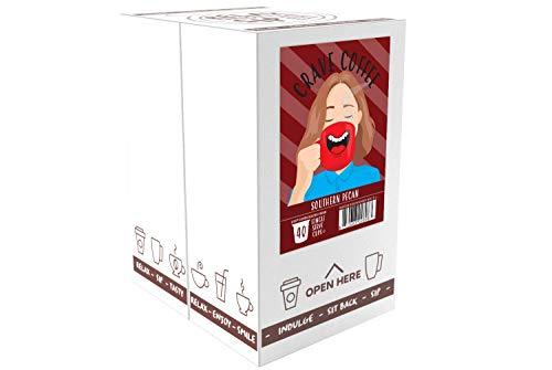 Crave Coffee Flavored Coffee Variety Pack, Compatible with 2.0 K-Cup Brewers, 100 Count