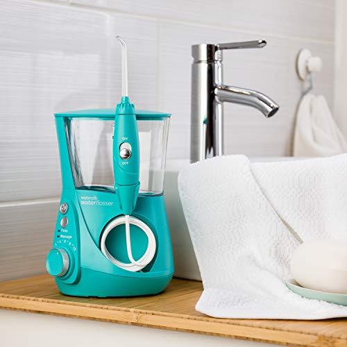 Waterpik Water Flosser Electric Dental Countertop Oral Irrigator For Teeth – Aquarius Professional, WP-660 White