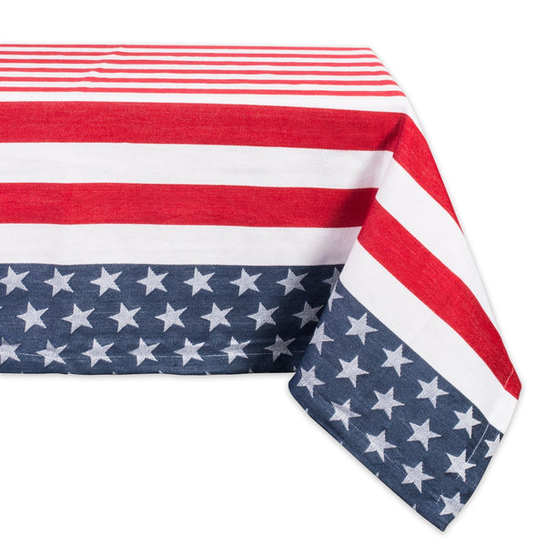 DII 14x74" Jute/Burlap Table Runner, 4th of July - Perfect for Independence Day, July 4th Party, Summer BBQ and Outdoor Picnics