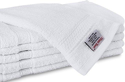 Utopia Towels 600 GSM Washcloths, 12 Pack, Grey