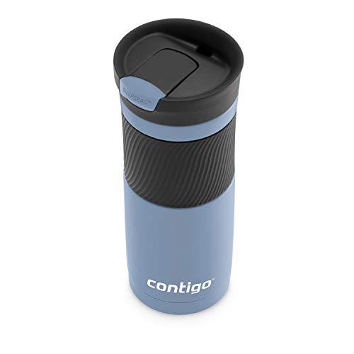 Contigo Stainless Steel Travel Mug | Vacuum-Insulated Coffee Mug | SNAPSEAL Byron Travel Mug, 24oz, Matte Black