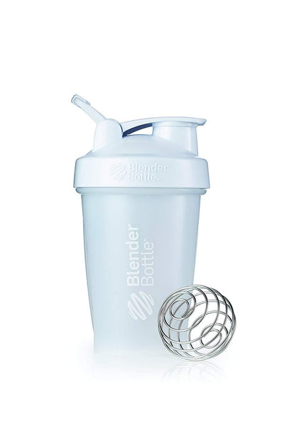 BlenderBottle Classic Loop Top Shaker Bottle, 20-Ounce, Full Color Black