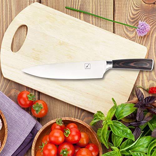 Imarku Pro Kitchen 8 Inch Chef's Knife High Carbon Stainless Steel Sharp Gyutou Knives Ergonomic Equipment