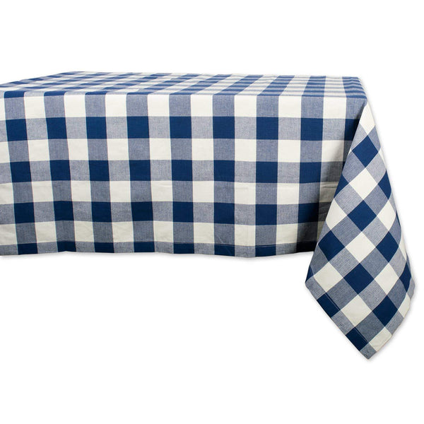 DII Cotton Buffalo Check Table Runner for Family Dinners or Gatherings, Indoor or Outdoor Parties, & Everyday Use (14x72",  Seats 4-6 People), Black & White