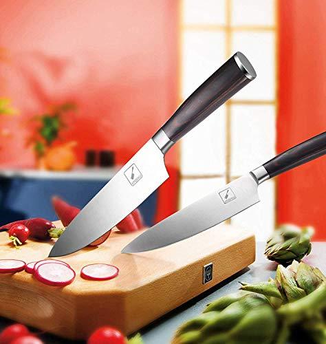 Imarku Pro Kitchen 8 Inch Chef's Knife High Carbon Stainless Steel Sharp Gyutou Knives Ergonomic Equipment