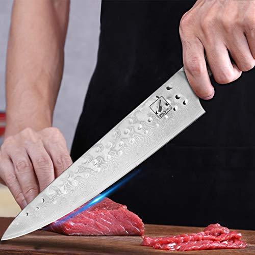 Imarku Pro Kitchen 8 Inch Chef's Knife High Carbon Stainless Steel Sharp Gyutou Knives Ergonomic Equipment